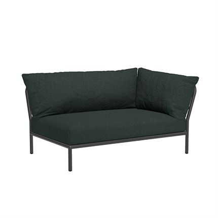 Udendørs hjørnesofa i grøn
